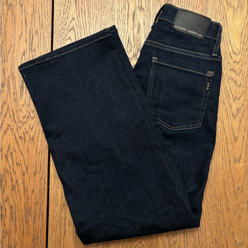 Modern American Savannah High-Rise Crop Jean, size 25
